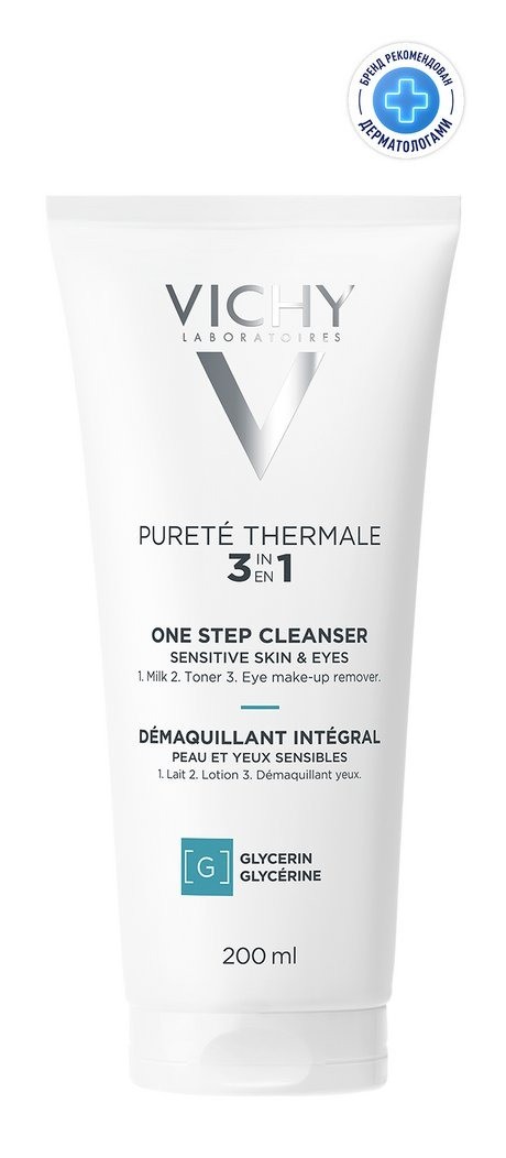Средство для снятия макияжа Vichy Purete Thermale 3 в 1