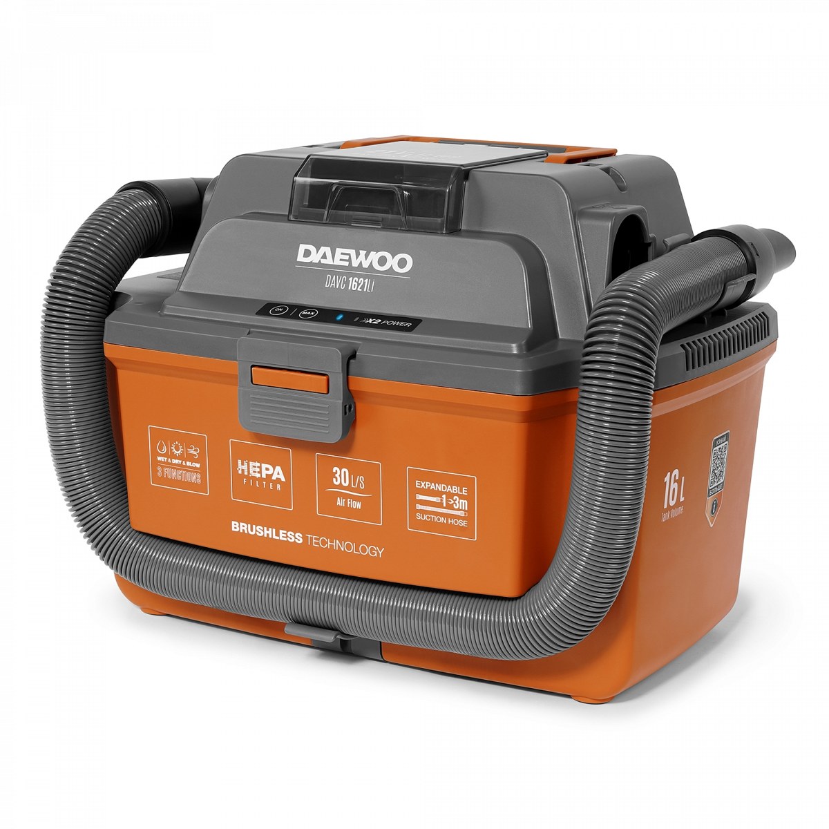 Аккумуляторный пылесос Daewoo DAVC 1621Li