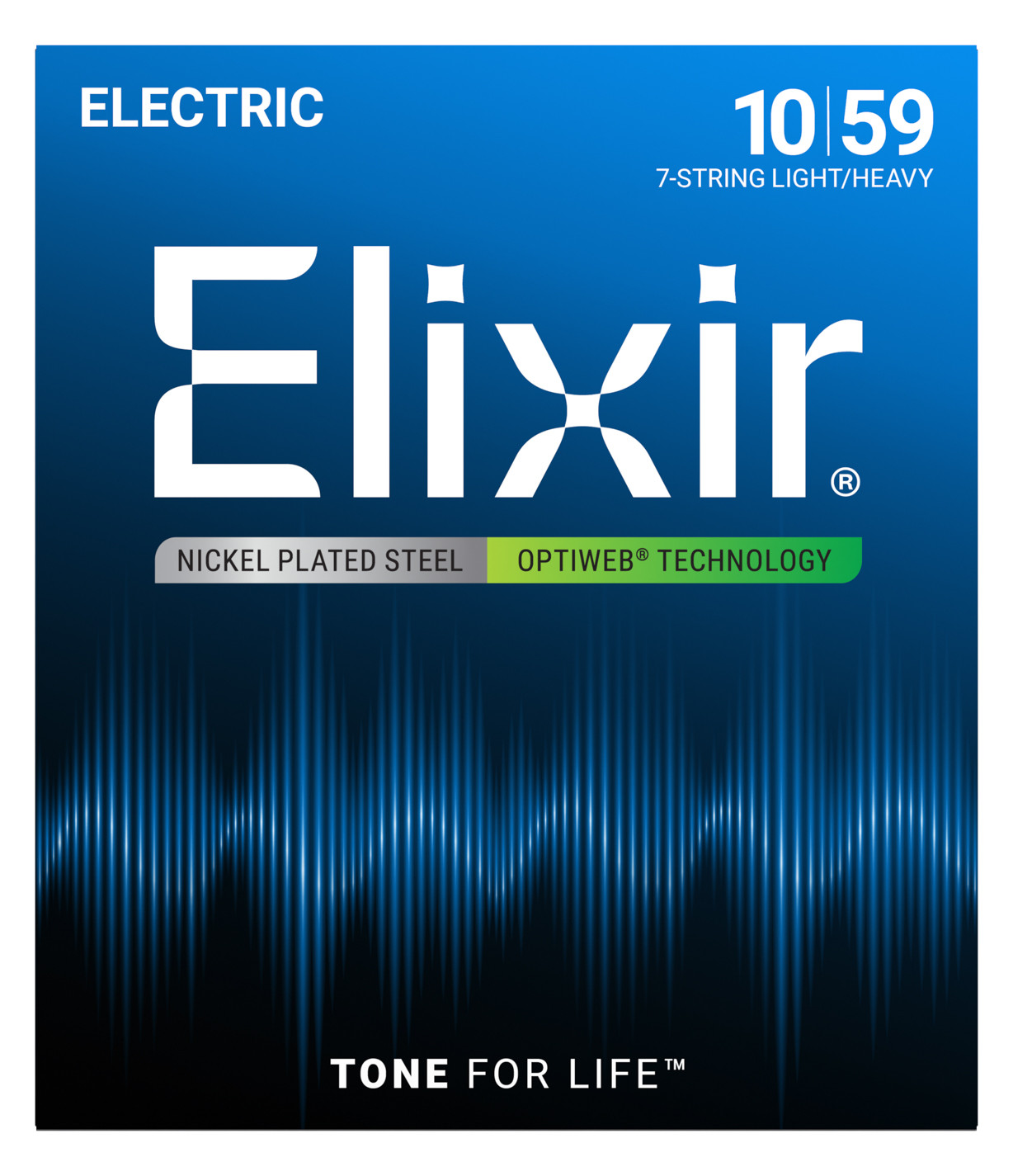 Струны Elixir Optiweb 7-String 19074
