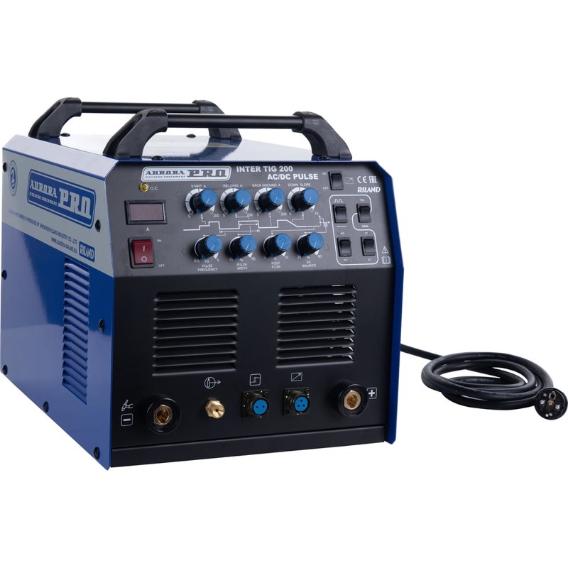 Сварочный инвертор AuroraPRO INTER TIG 200 AC/DC Pulse