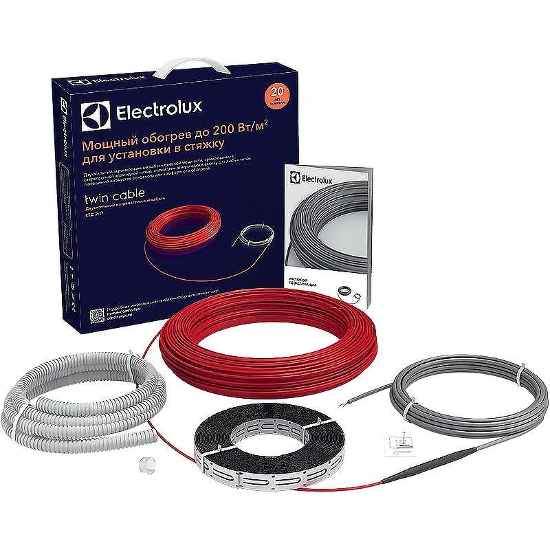 Нагревательный кабель Electrolux ETC 2-17 Twin Cable