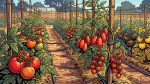 Томаты для открытого грунта на грядках: низкие, крупноплодные и высокие сорта на подвязке