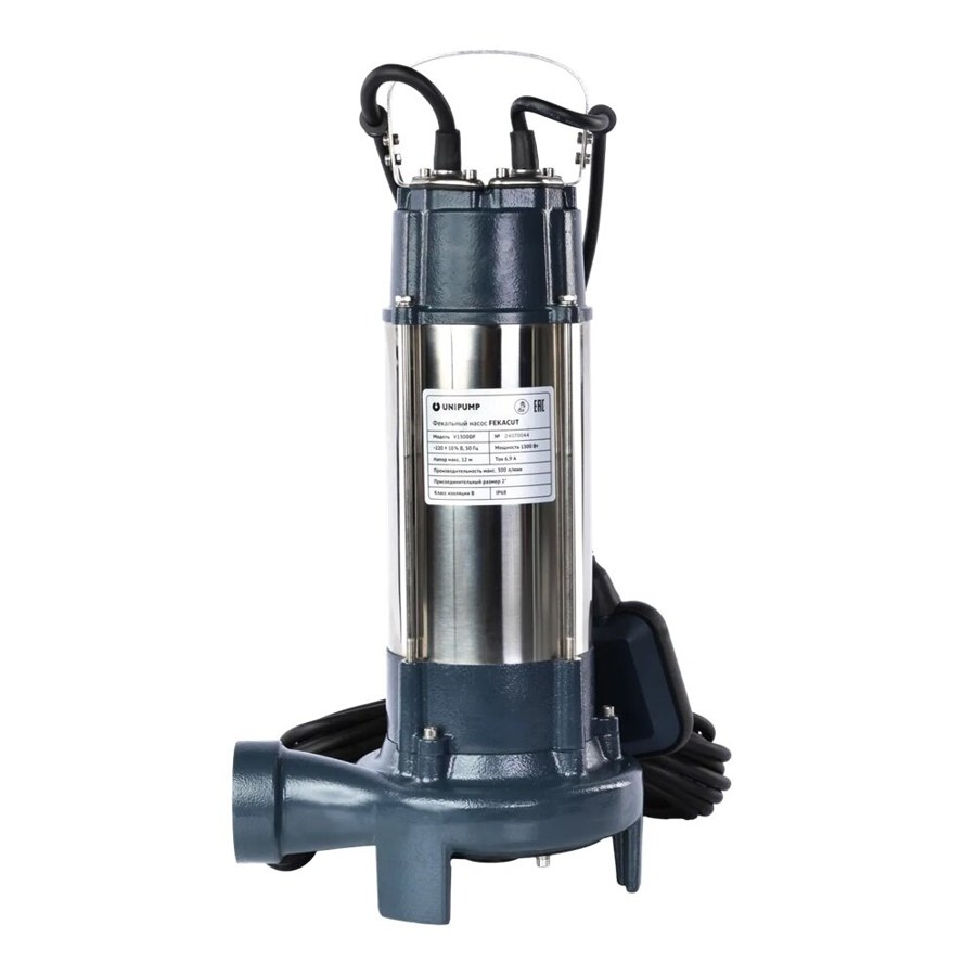 Фекальный насос Unipump Fekacut V1300DF