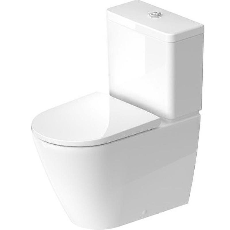 Напольный безободковый унитаз Duravit D-Neo 2002090000