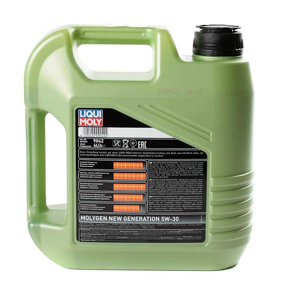 Моторное масло Liqui Moly Molygen New Generation 5W-30