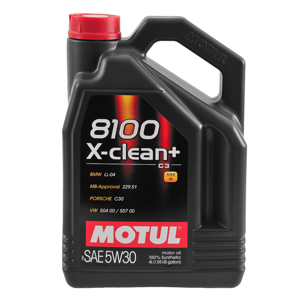 Моторное масло Motul 8100 X-clean+ 5W-30