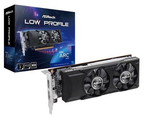 Видеокарта ASRock Intel Arc A310 Low Profile 4GB
