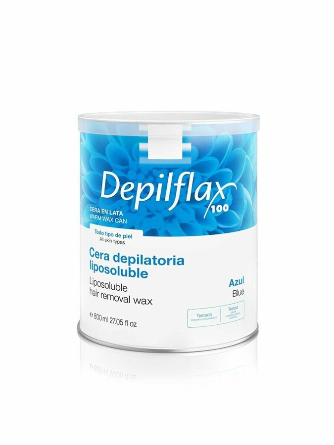 Теплый воск Depilflax Азуленовый в банке