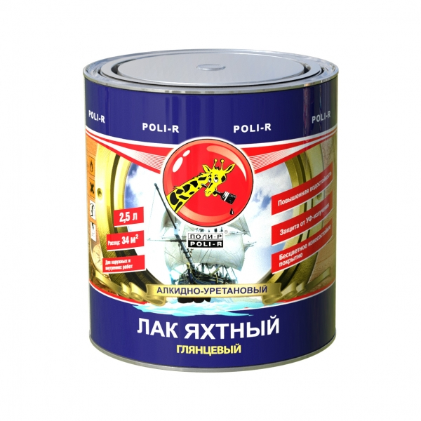 Яхтный лак Poli-R