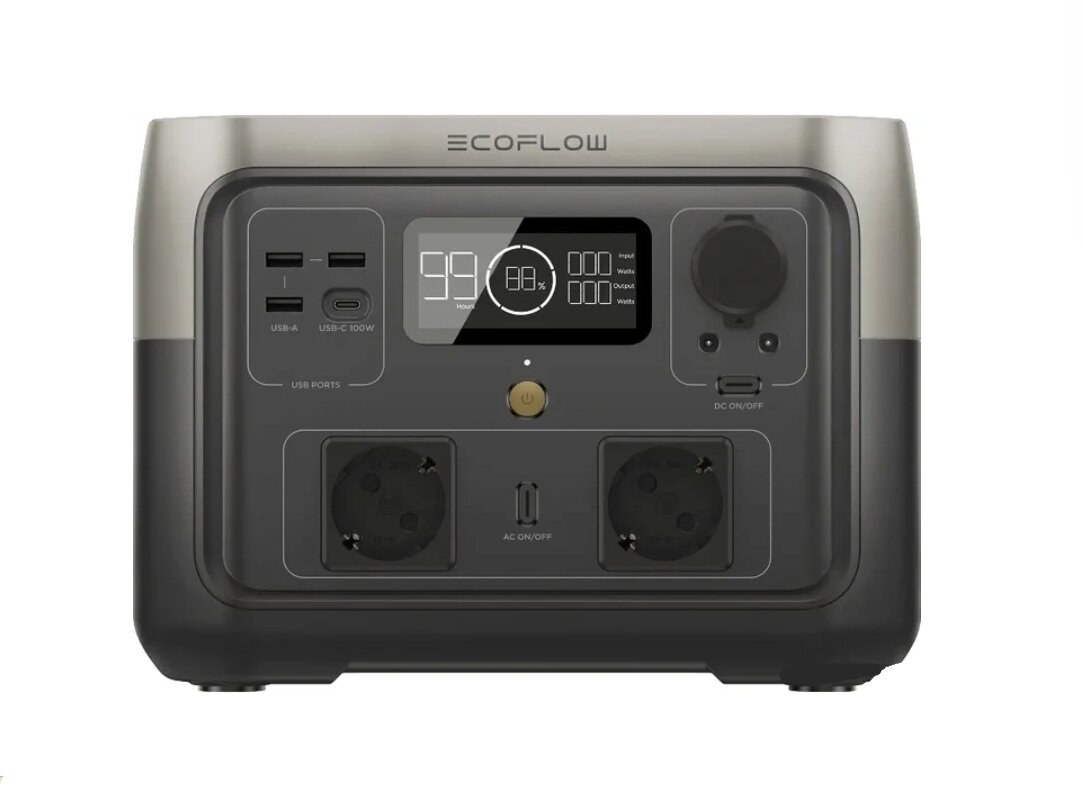 Портативная зарядная станция EcoFlow RIVER 2 Max