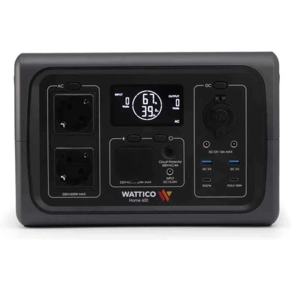 Портативная электростанция Wattico Home 600