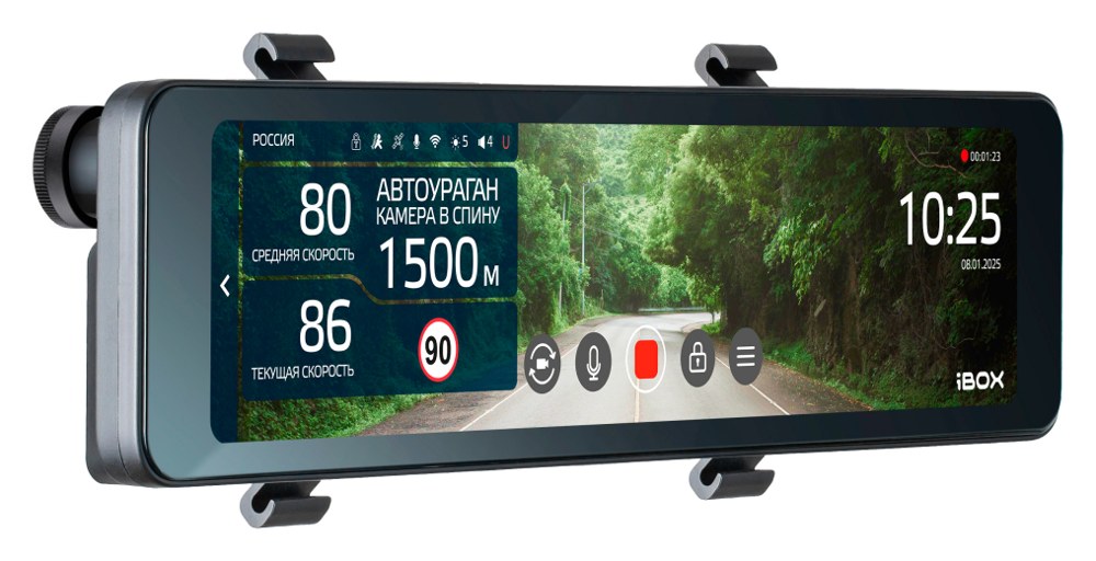 Видеорегистратор-зеркало iBOX Rover 2