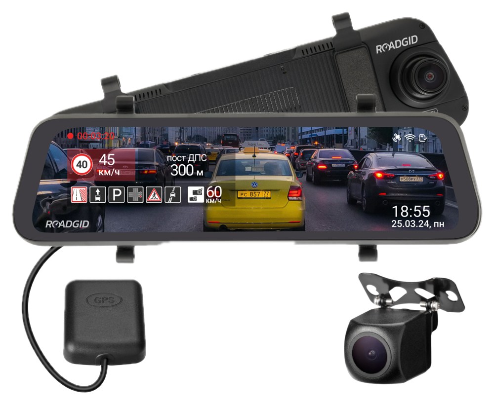 Видеорегистратор-зеркало Roadgid Blick 3 GPS