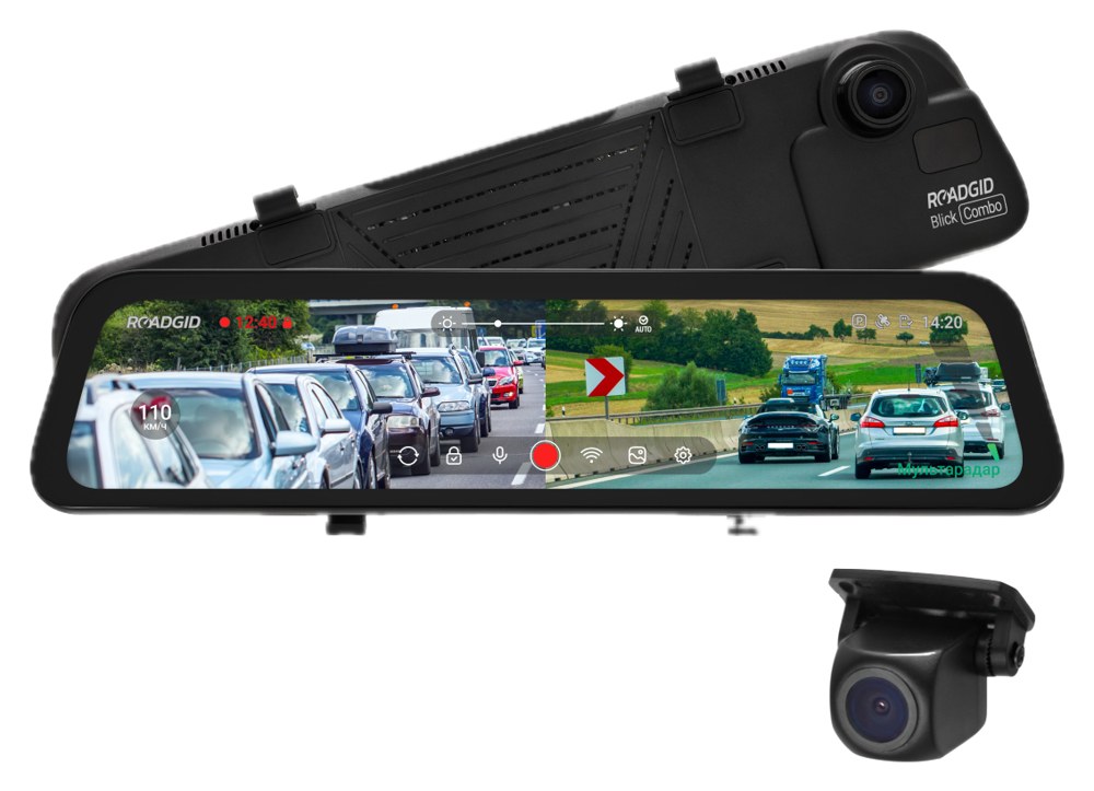 Видеорегистратор-зеркало Roadgid Blick Combo 2CH