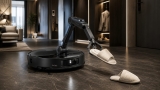 Роборука с пятью степенями свободы убирает носки своим манипулятором — Roborock Saros Z70