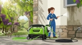 Мойка высокого давления Greenworks получила усиленную конструкцию и радиус работы в 13 метров