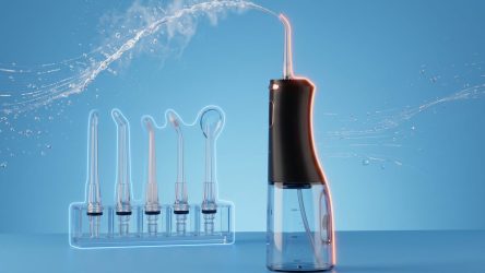 Ирригатор насыщает воду микропузырьками воздуха — новинка Trouver Ripple 10 смогла удивить