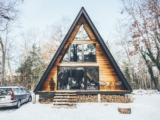 Дом-шалаш (А-образный дом): проекты, размеры, обустройство планировки, достоинства и недостатки | (75+ Фото & Видео)+Отзывы