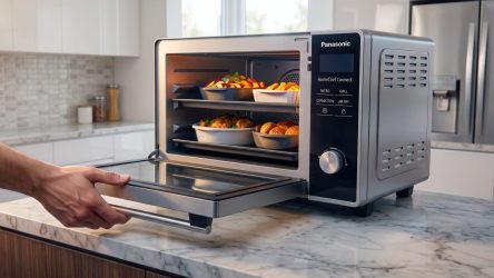 Микроволновка, аэрогриль, духовка и гриль в одном корпусе — Panasonic показала HomeChef Connect