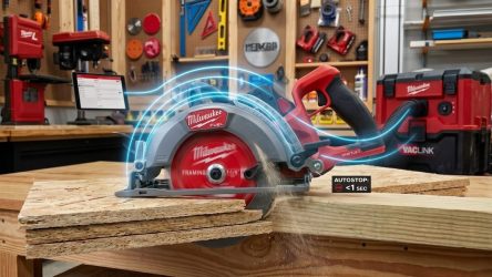 Пила сама включает пылесос по Bluetooth и тормозит диск за секунду — новинка Milwaukee