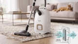 Пылесос Miele борется с шерстью и запахом кошки при помощи угольного фильтра