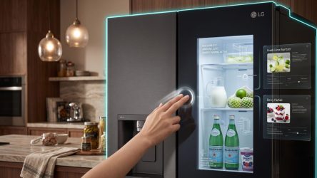Двойной стук по стеклу решает вечную кухонную проблему — как это устроено у LG