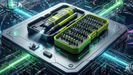 Отвёртка Ryobi спрятана внутри собственного футляра для бит — первый взгляд на Microtech