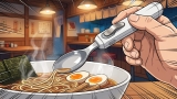 Обмануть вкусовые рецепторы — ложка от Kirin, которая бьёт током по языку, и еда кажется солёнее