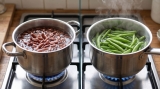 Как быстро сварить зерновую и стручковую фасоль с замачиванием и без