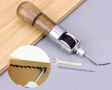 Ручная швейная машинка для кожи: делаем своими руками всего за 2$