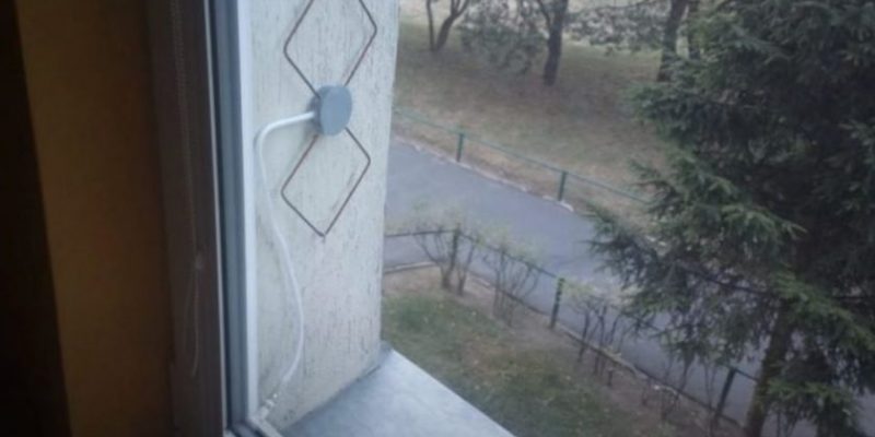 Мощная самодельная антенна для цифрового телевидения своими руками